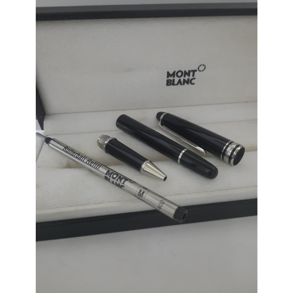 

PULPEN MONTBLANC Meisterstück Roller Ball Black Platinum Original Second