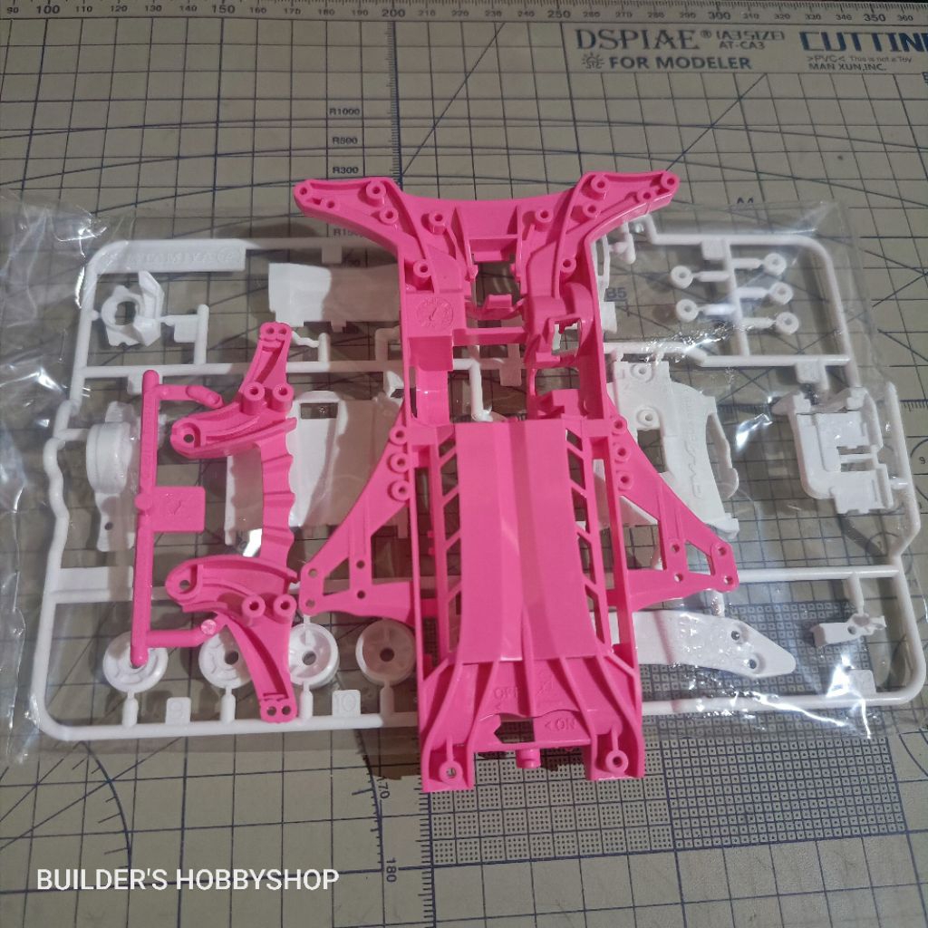 TAMIYA 92433 CHASSIS FMA FM-A PINK + GEARBOX ABS LOOSE KIT BROWN RACER ORIGINAL