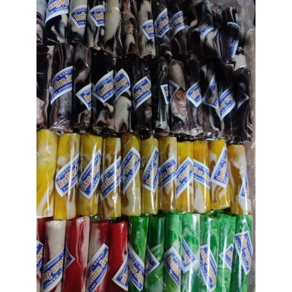 

[ 500gr ] dodol garur zebra dodol pelangi warna warni