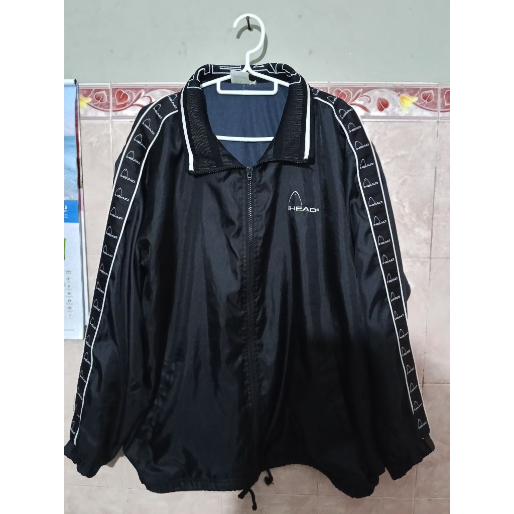 Jacket Head Black Jacket Winbreaker