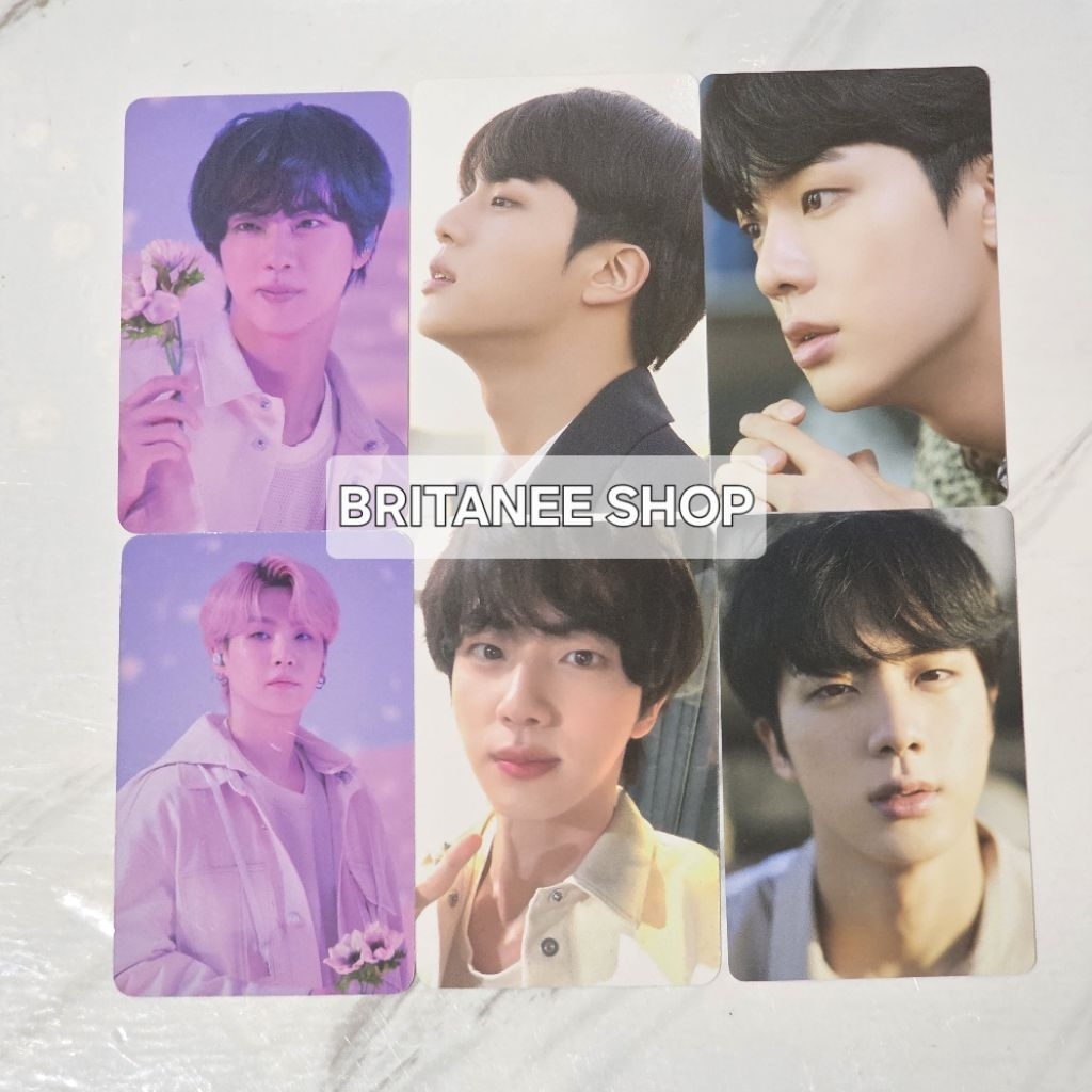 OFFICIAL PHOTOCARD PC BTS JIN SUGA