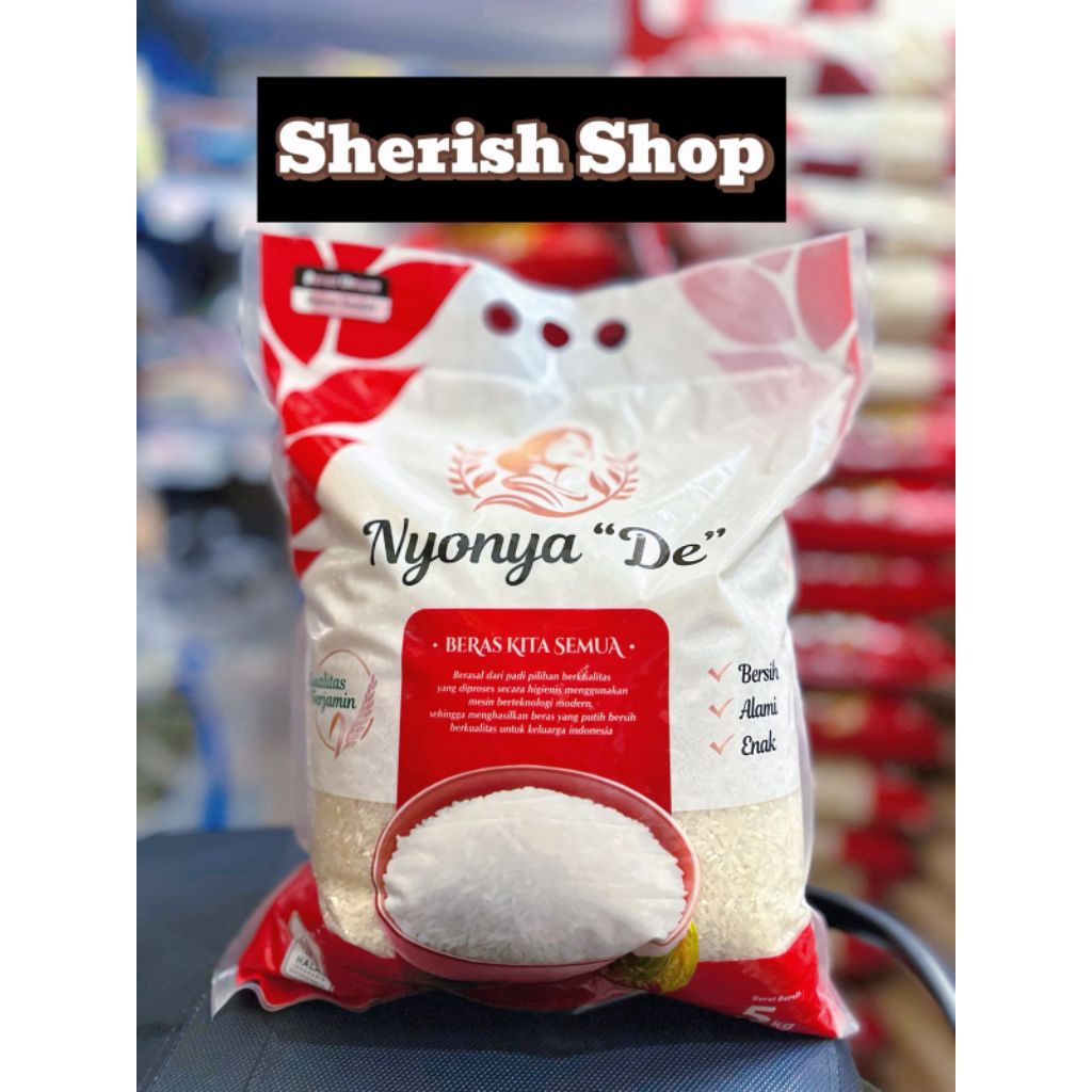 

( INSTAN ) BERAS PREMIUM NYONYA DE 5KG