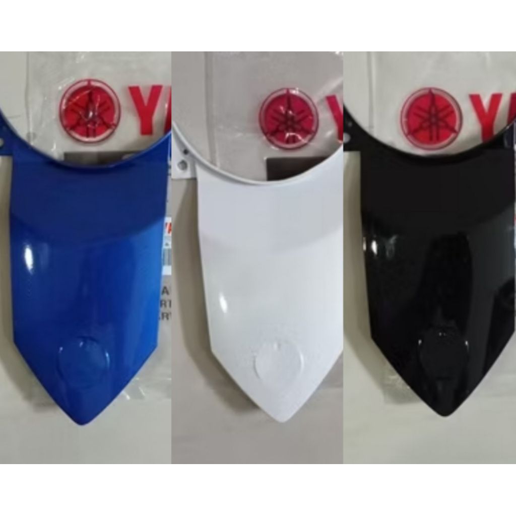 Cover Side 5 Sambungan Bodi Body Belakang Warna Biru Putih Hitam Yamaha Jupiter MX King Original Asl