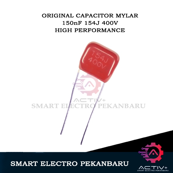 ORIGINAL MYLAR 154J 400V 150nF CAPACITOR 400 Volt KAPASITOR MILAR Capasitor 154 J 150 nf 154K
