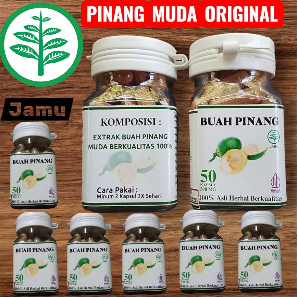

Buah pinang muda Original isi 50. pcs