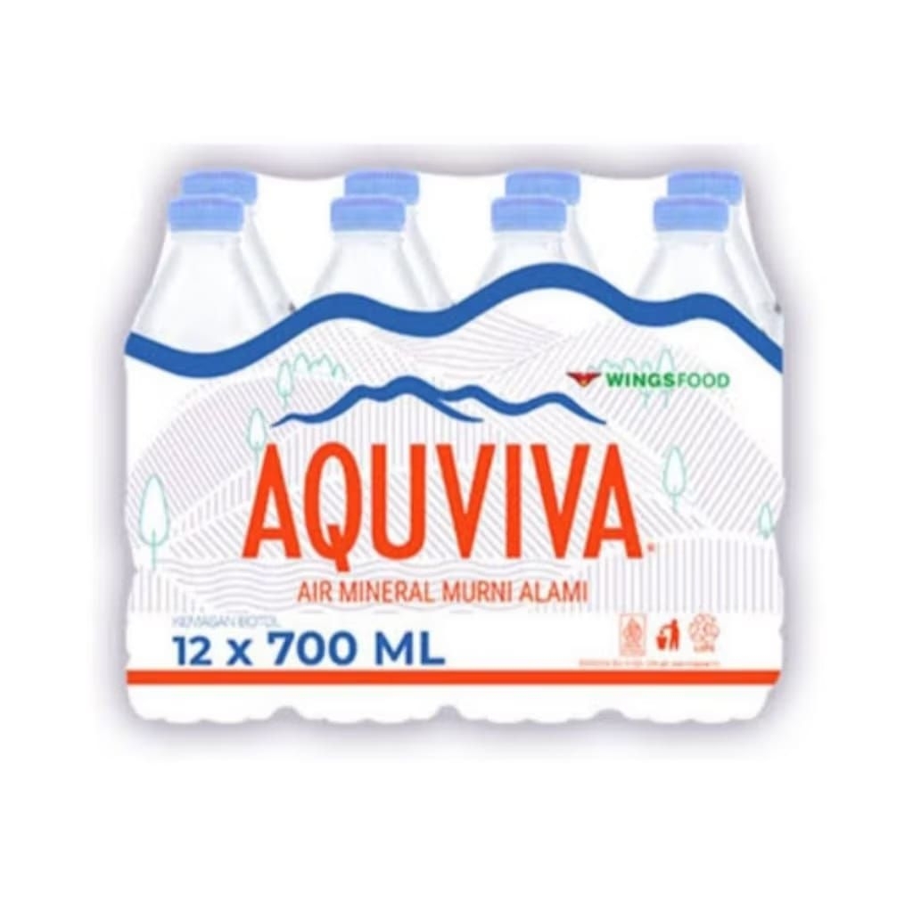 

Air Mineral Aquviva 700mL Krat