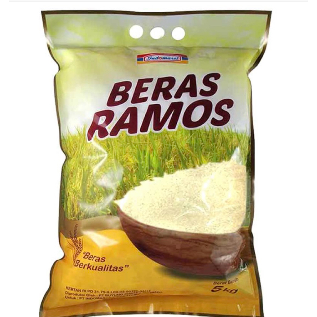 

Beras Ramos Super Merek Indomaret 5 kilogram