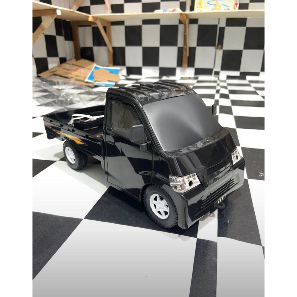 (COD) MAINAN TERBARU PICKUP GRANDMAX/ MINIATUR PICKUP GRANDMAX FULL MUSIK & LAMPU/FREE TALI