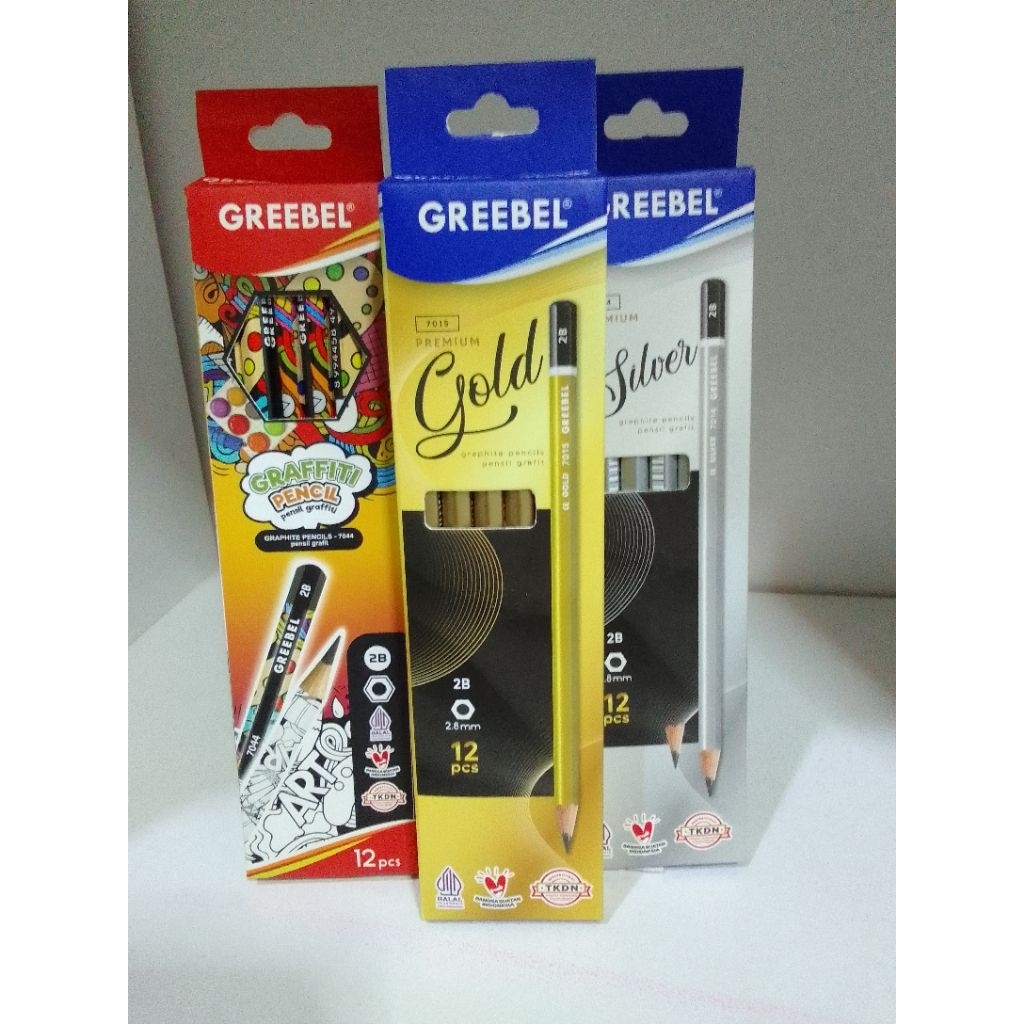 

(12 PCS) PENSIL 2B GREEBEL PACK
