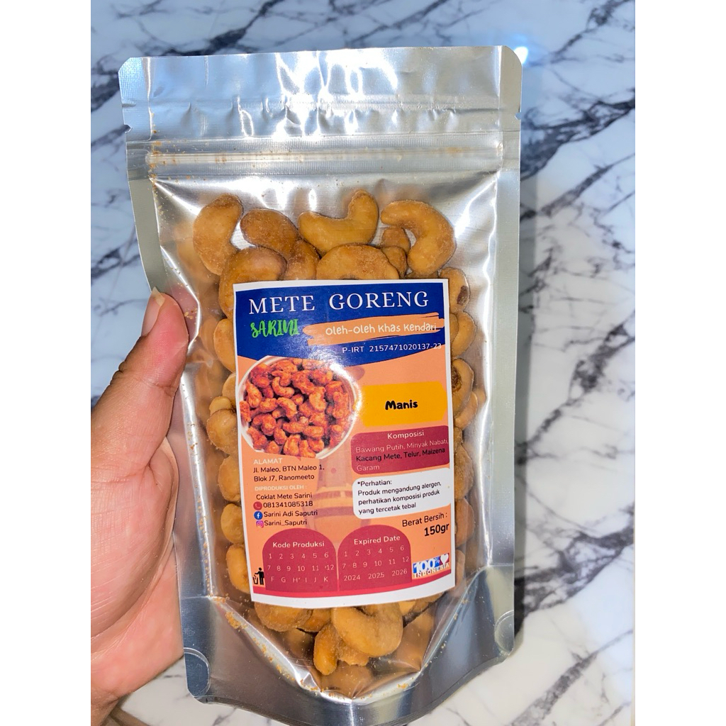 

Mete Goreng Manis 150gr