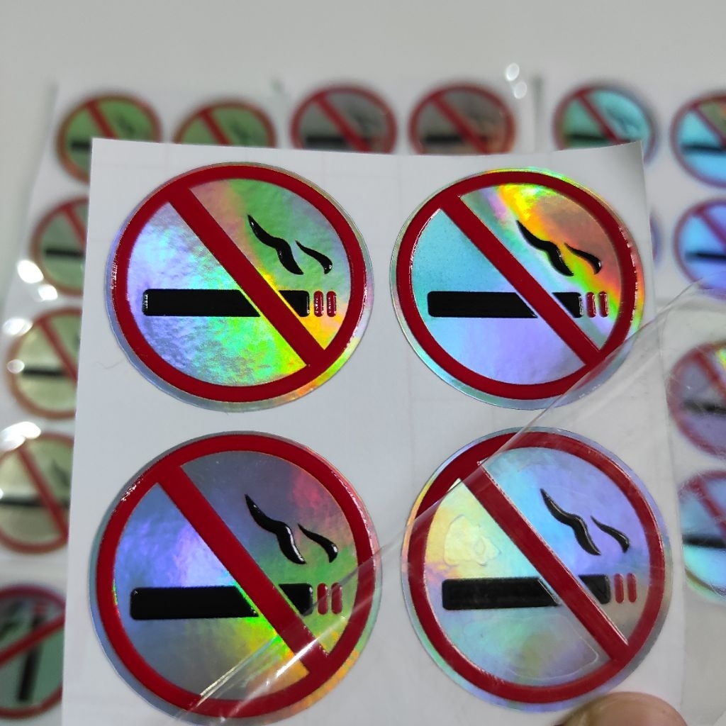 

STIKER TIMBUL UV DTF 3D DILARANG UDUD ISI 4 ANTI AIR MUDAH DITEMPEL