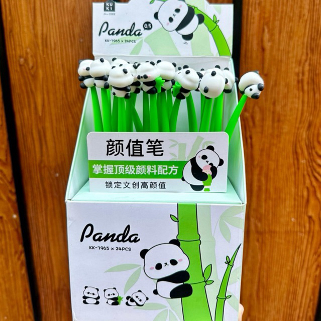 

[COD] Pen Kuki Shack Gel Panda / Karet 3D bisa goyang