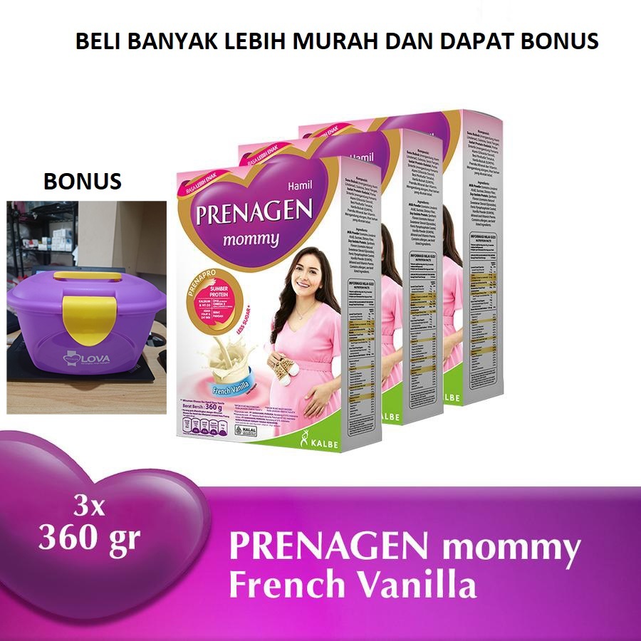 [KHUSUS INSTANT] Combo Prenagen Mommy 360gr - Susu Kehamilan Trimester 2 & 3