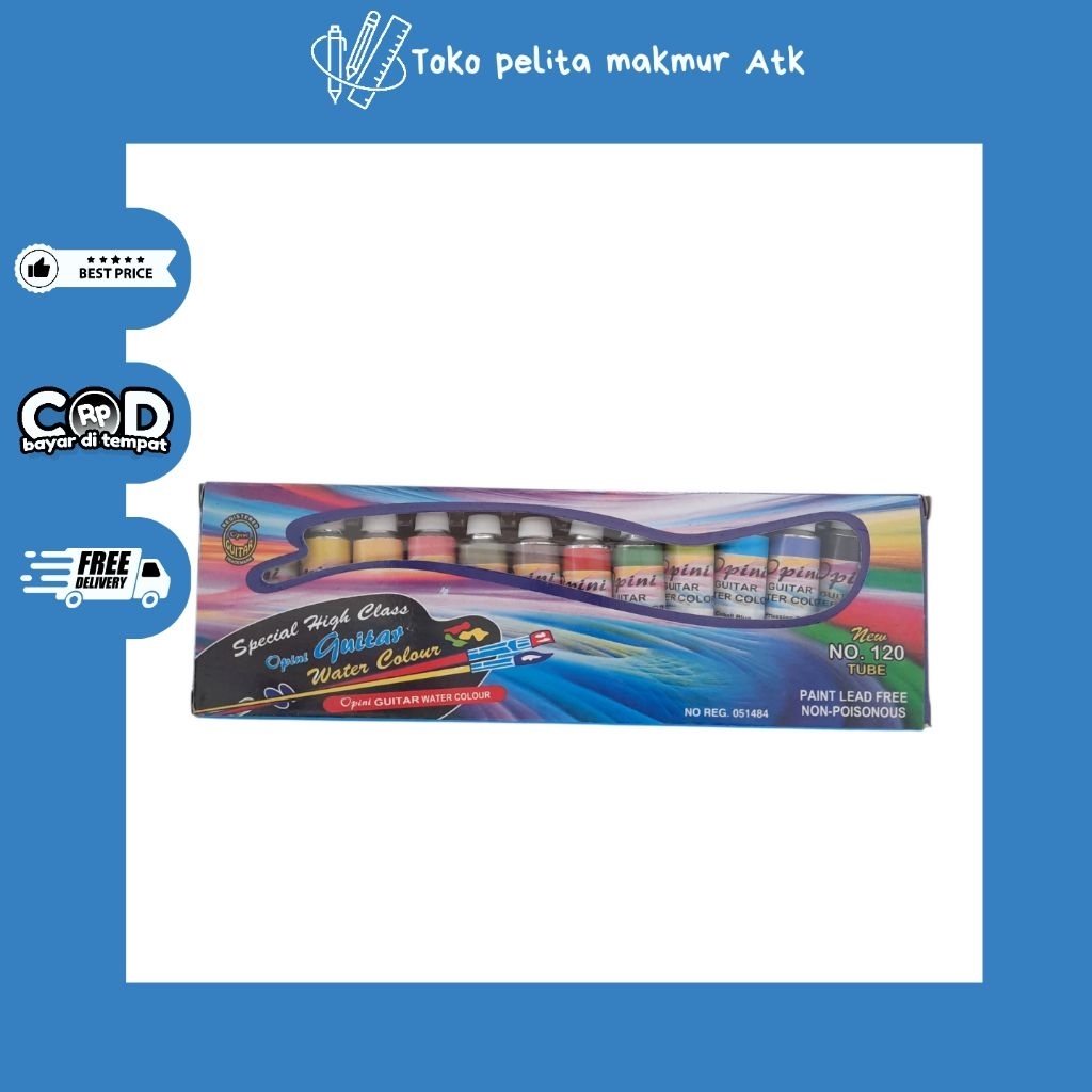 

CAT AIR OPINI GUITAR 12 WARNA