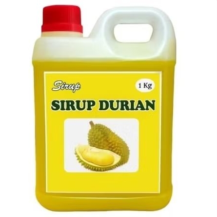 

100 % gula asli 1kg sirup rasa durian