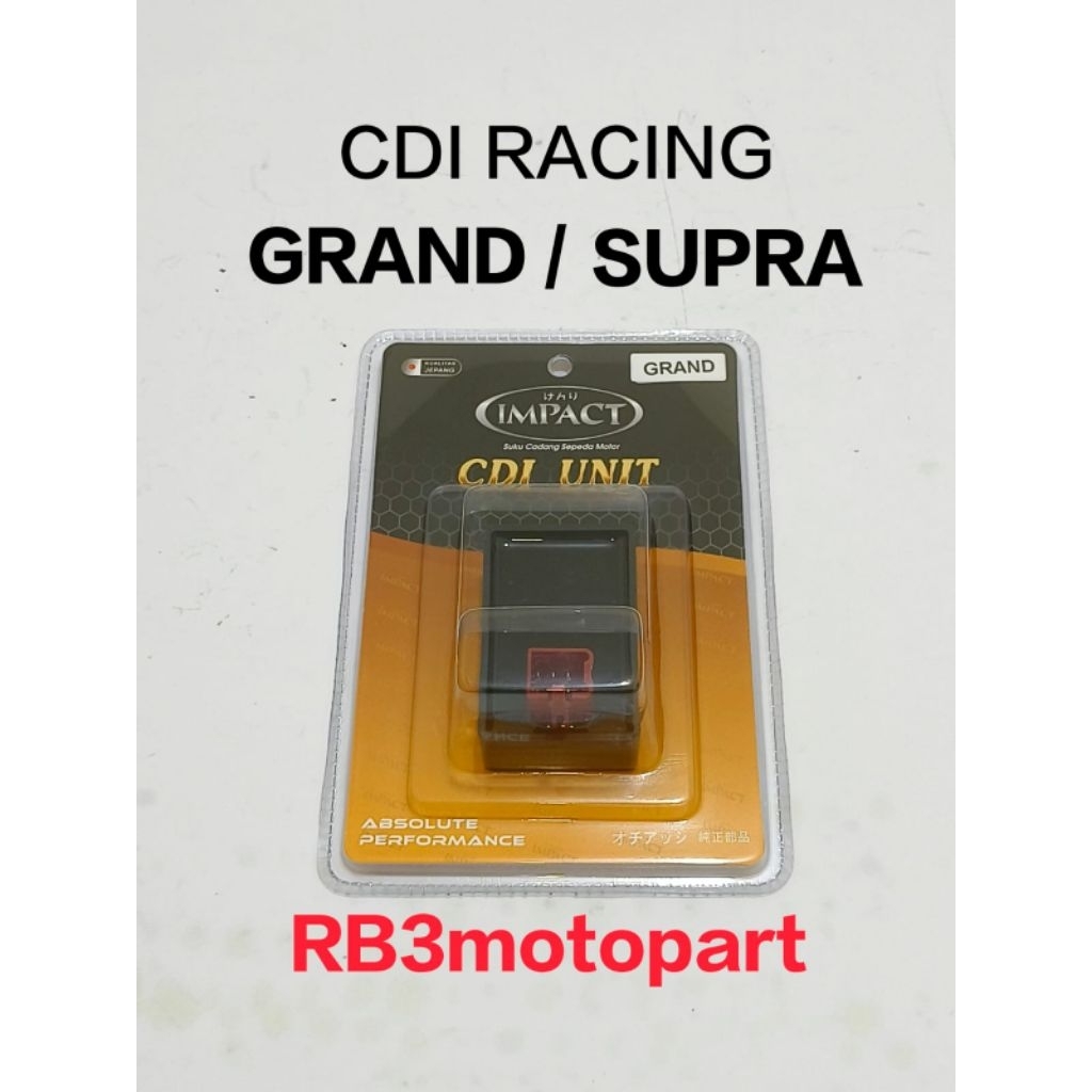 CDI RACING IMPACT SUPRA GRAND SUPRA FIT NEW