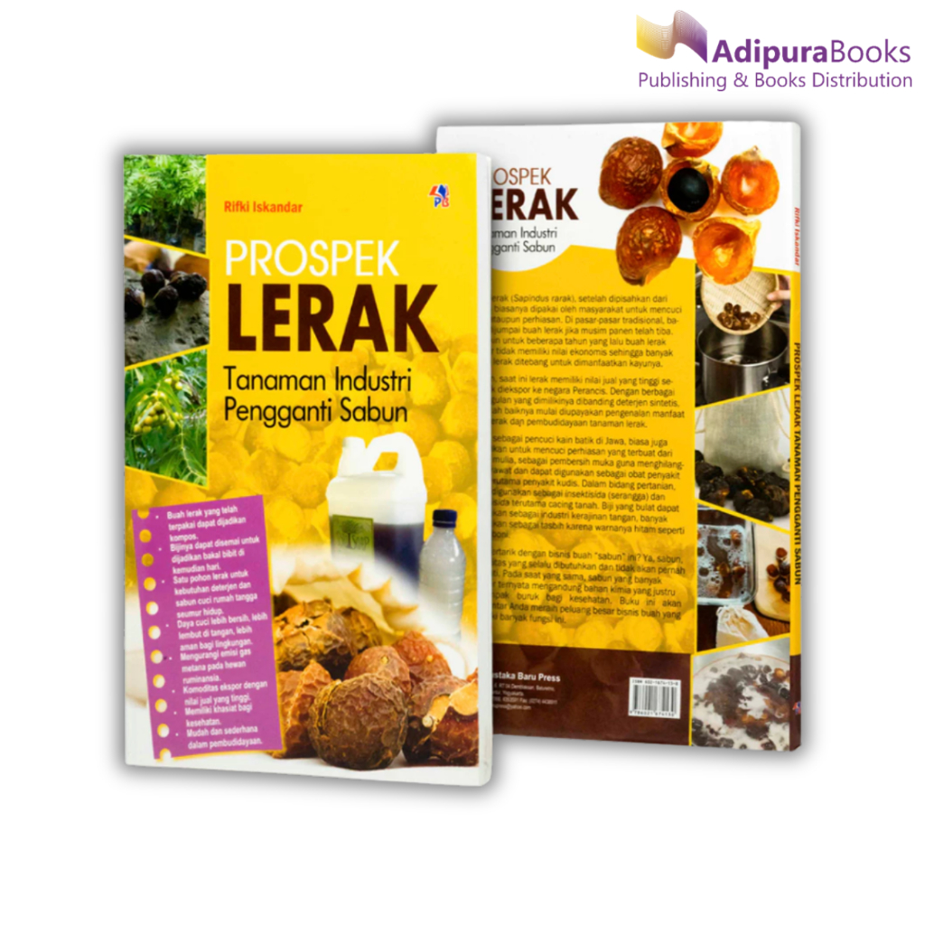 Buku Prospek Lerak Tanaman Industri Pengganti Sabun Karya Rifki Iskandar
