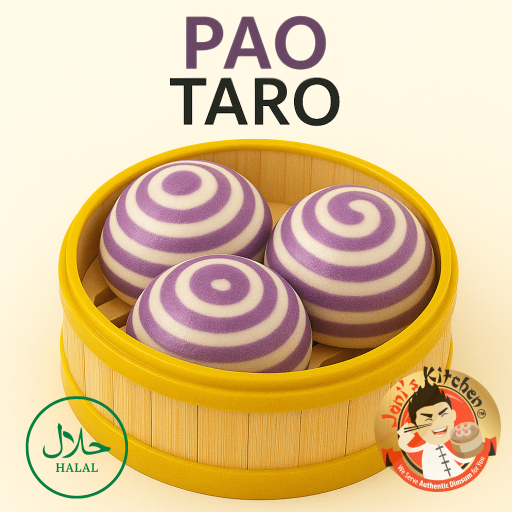 

PAO TARO (Bakpao isi Talas)