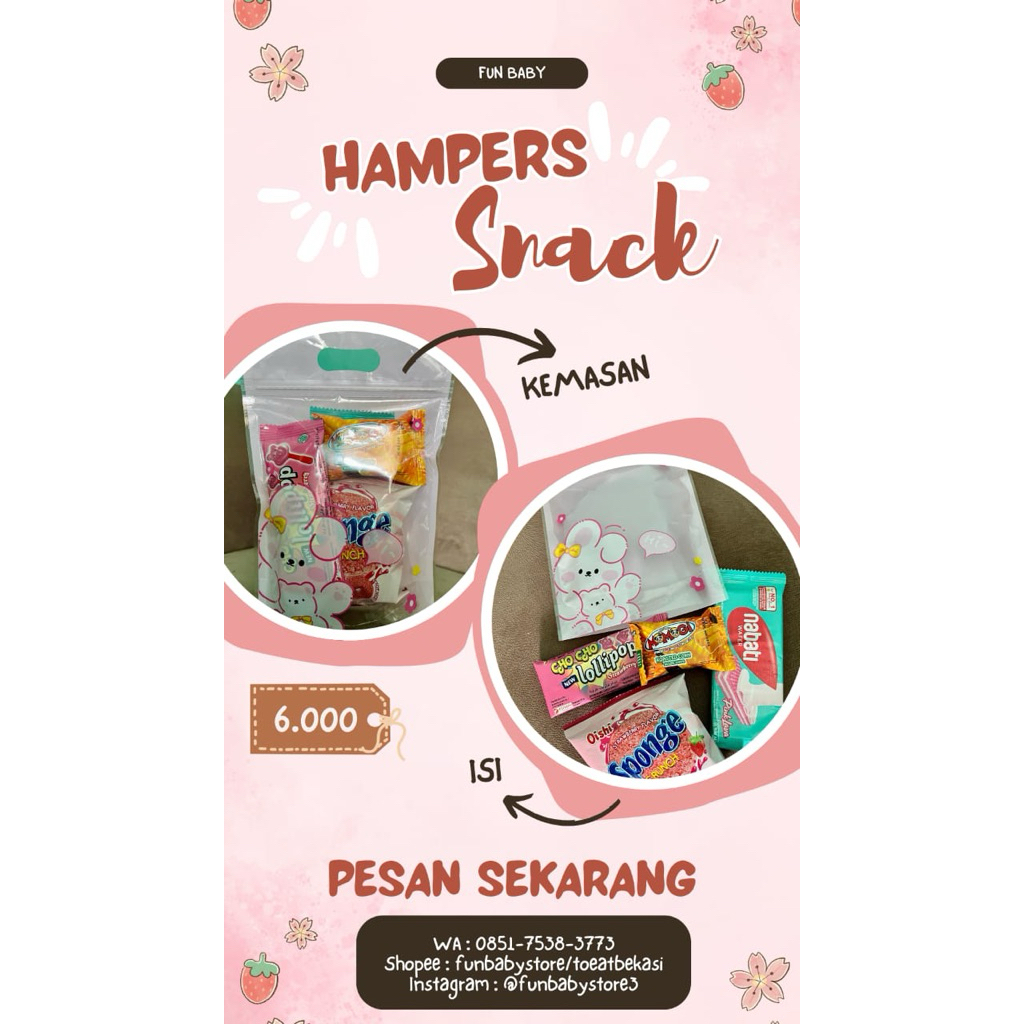 

BINGKISAN SNACK ULANG TAHUN ANAK/ KHITAN/ 17 AGUSTUSAN