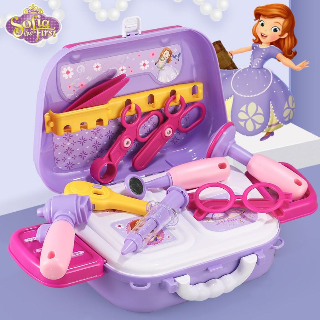 Okiedog Disney Doctor Hand-Carry Box - Mainan Anak Disney Peralatan Dokter