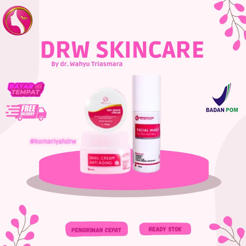 DRW SKINCARE PAKET SNAIL CREAM
