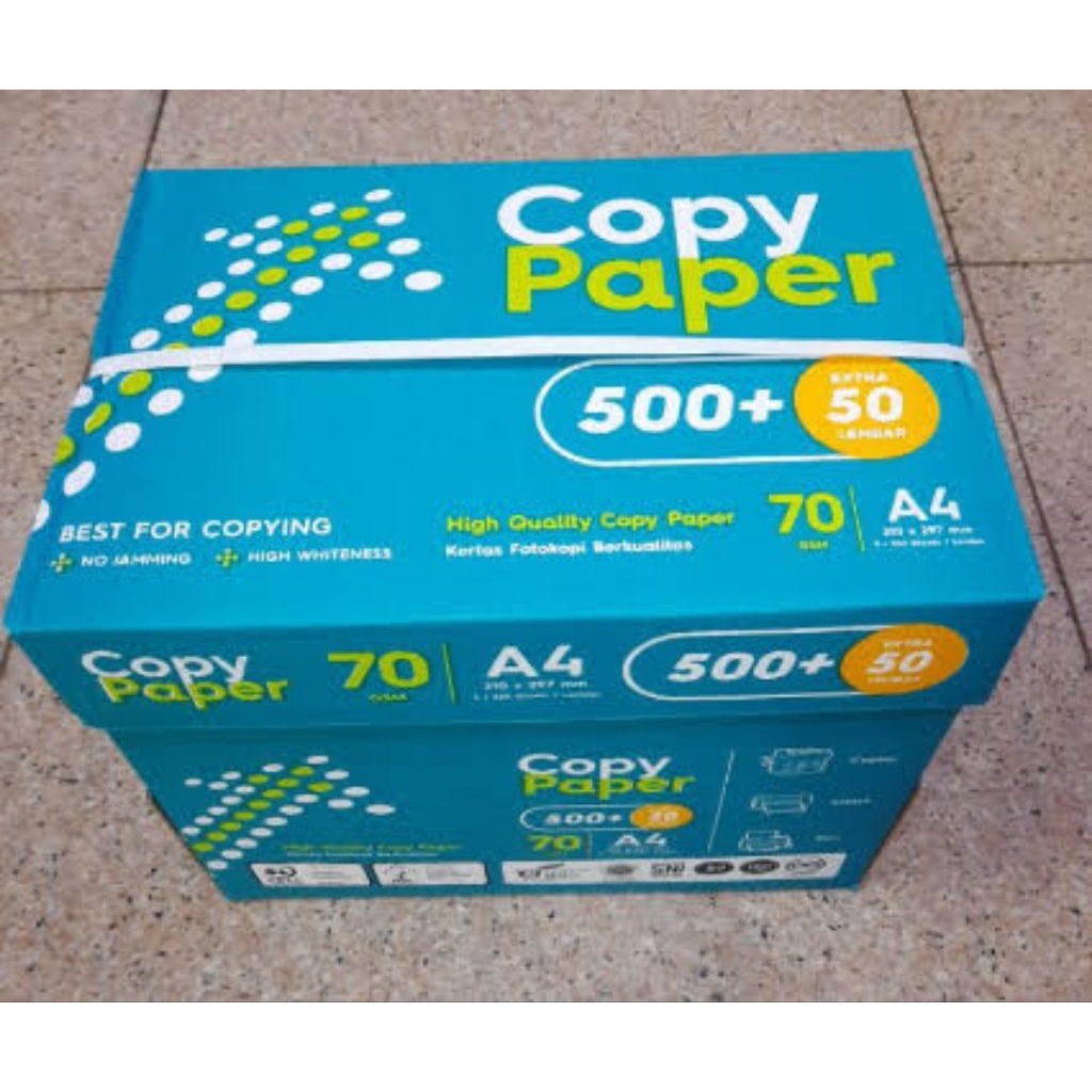 

(DUS) Kertas HVS A4 75Gr/70Gr / Kertas A4 70 gram