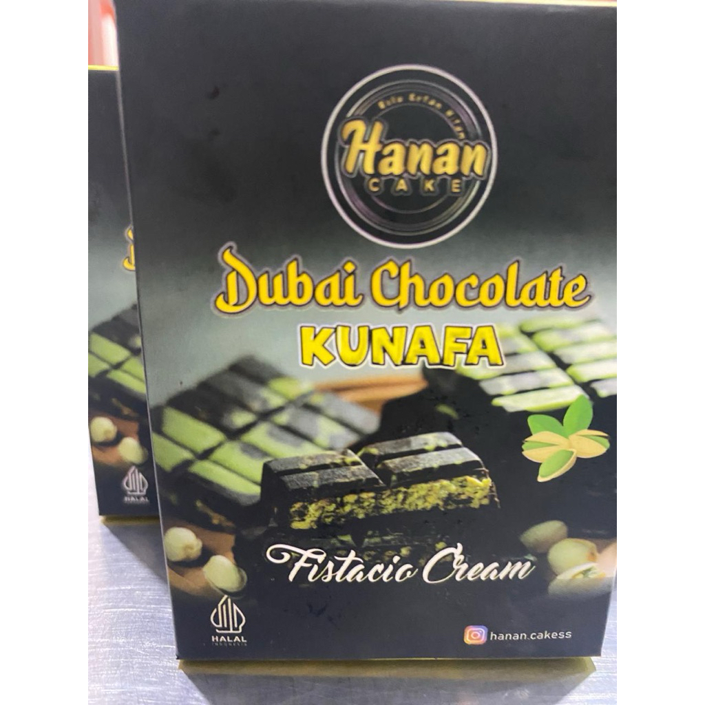 

Navi_Lezatoz (Kw) Dubai Chocolate/ Pistachio Kunafa Chocolate /Cho-Cweeet Chocolate Bar Crispy