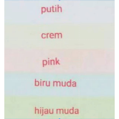 

jasmine tipis warna/ jasmine tipis paper flower