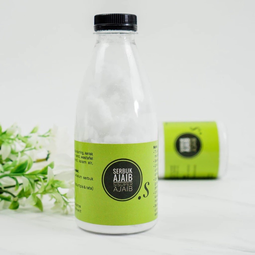 SERBUK AJAIB Pembersih Serbaguna 100 gram 200 gram / Serbuk Pembersih Toilet / Siserbuk Ajaib Pember