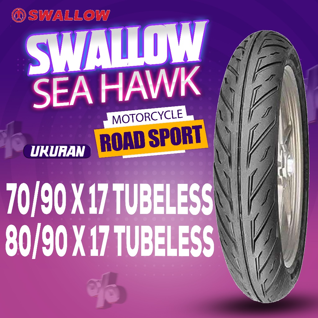 BAN SWALLOW SEA HAWK / BAN RING 17 / TUBELESS