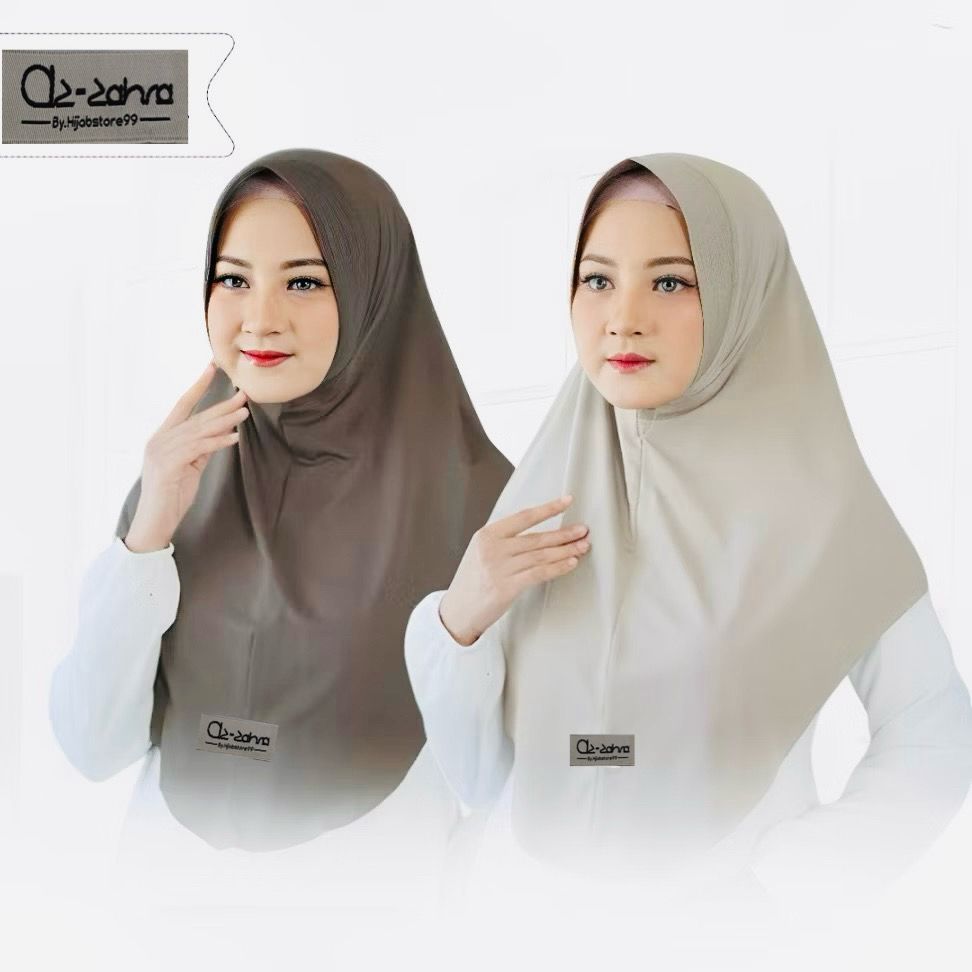 Bergo daily size (M) by.zahra hijab bahan jersey premium