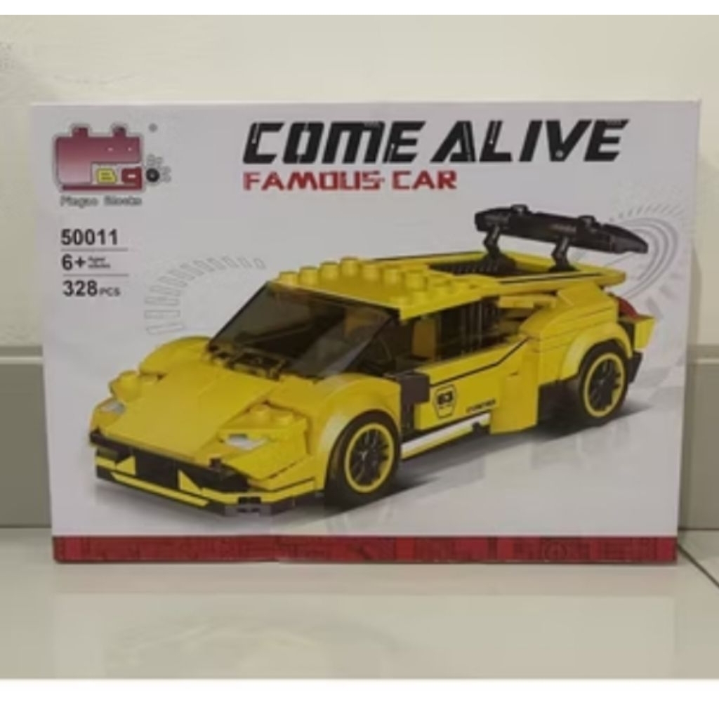 Mainan Block Famous Car