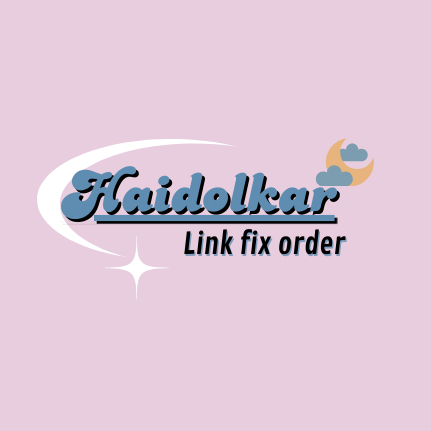 

Hai Dolkar / Nota Live Fix Order