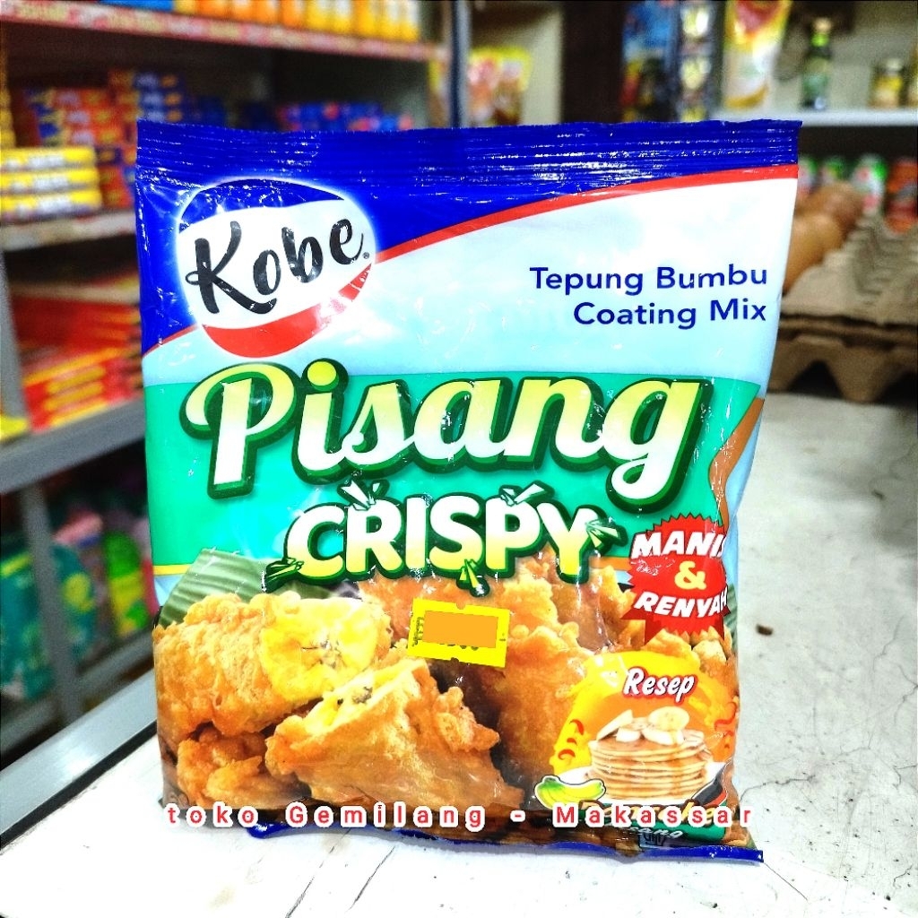 

Kobe tepung pisang goreng crispy 200 gr