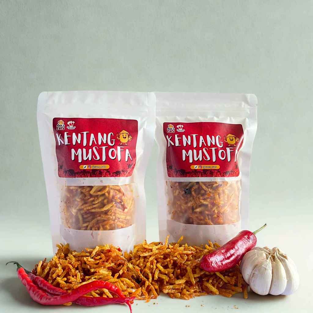

Kentang Mustofa Pedas Manis - Rao's Eats - 170gr Cemilan Kentang