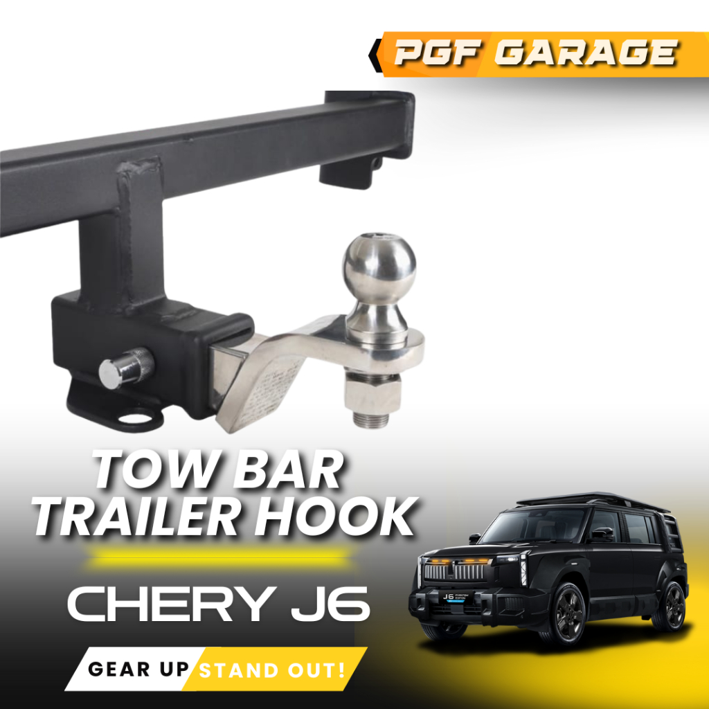 Chery J6 Tow Bar Tailer Hook / Tow Bar Tailer Hook Chery J6 / AKSESORIS CHERY J6 / AKSESORIS ICAR 3 
