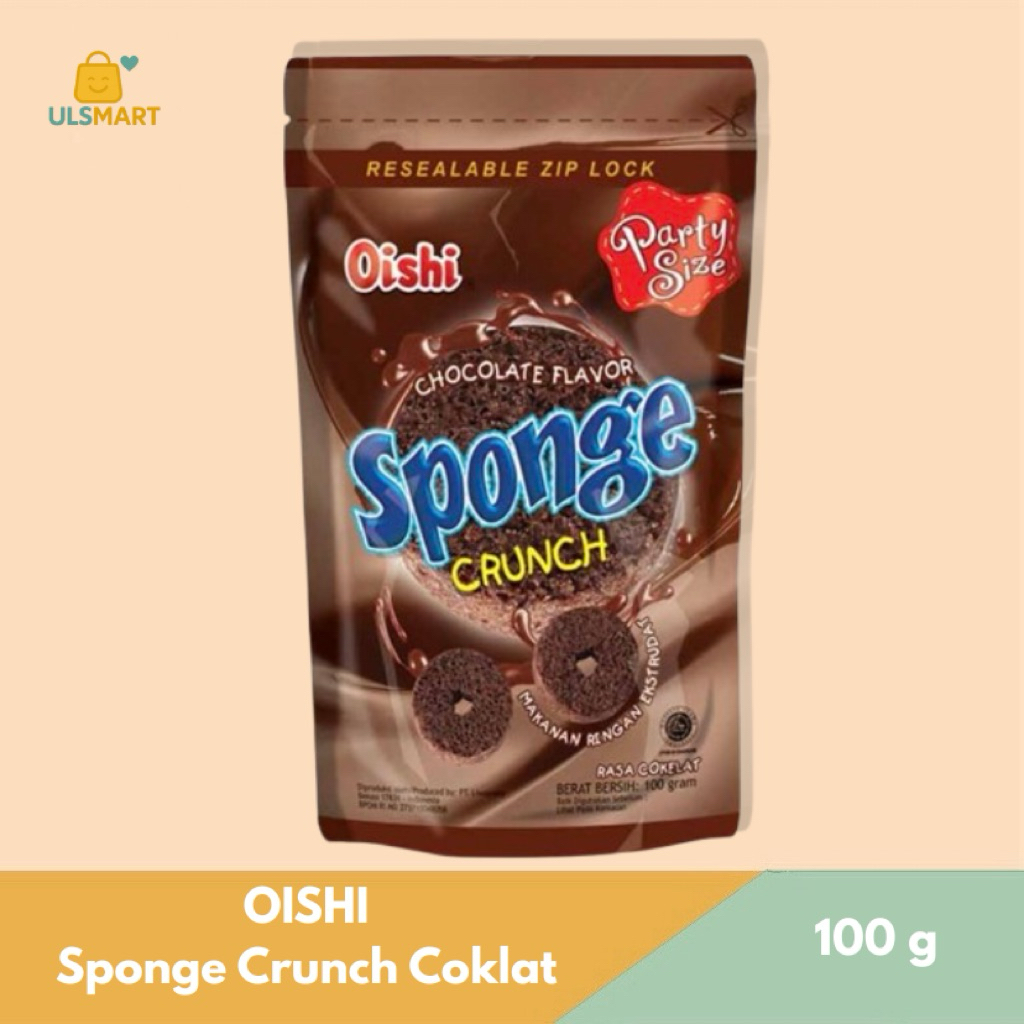 

OISHI Sponge Crunch Coklat 100 g