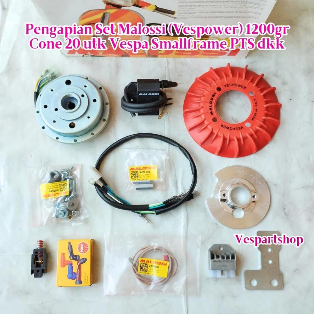 Pengapian Set Malossi Vespower Cone 20 utk Vespa Smallframe PTS