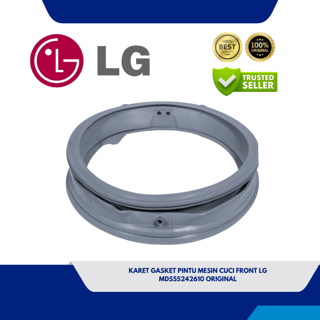 GASKET PINTU MESIN CUCI FRONT LG FC1285S5V  / FC1285S5W MDS55242610 ORIGINAL