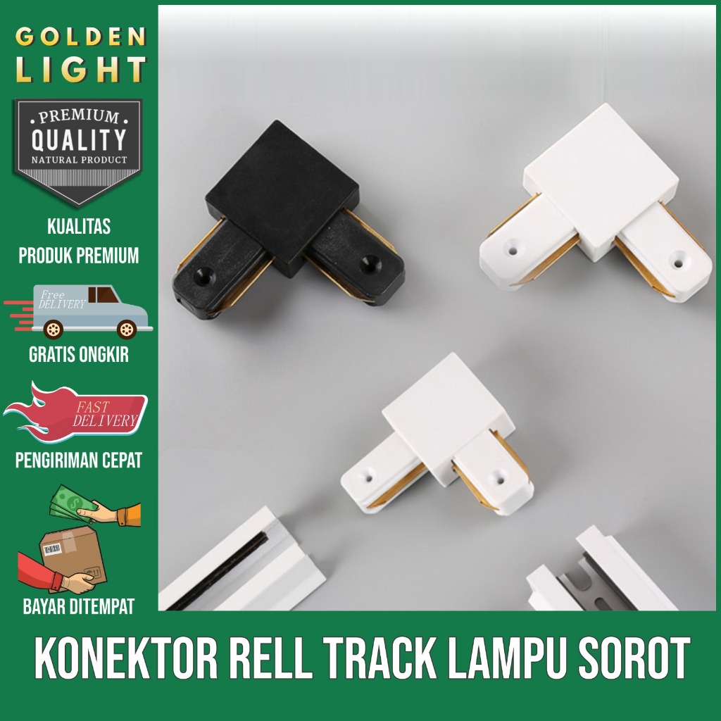 Lacak strip / lacak lampu / lampu sorot Sambungan rel track Spotlight Sambungan rel track spotlight