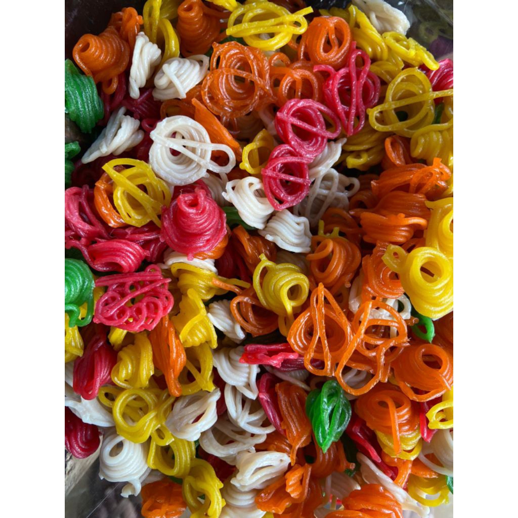 

Kerupuk Keong Warna @1kg gurih dan renyah