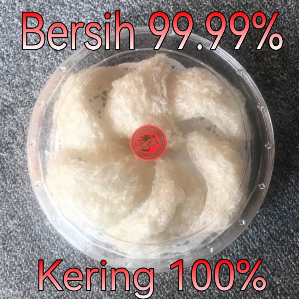 

Sarang burung walet tingkat bersih 99.9% swallow birdnest bird's nest