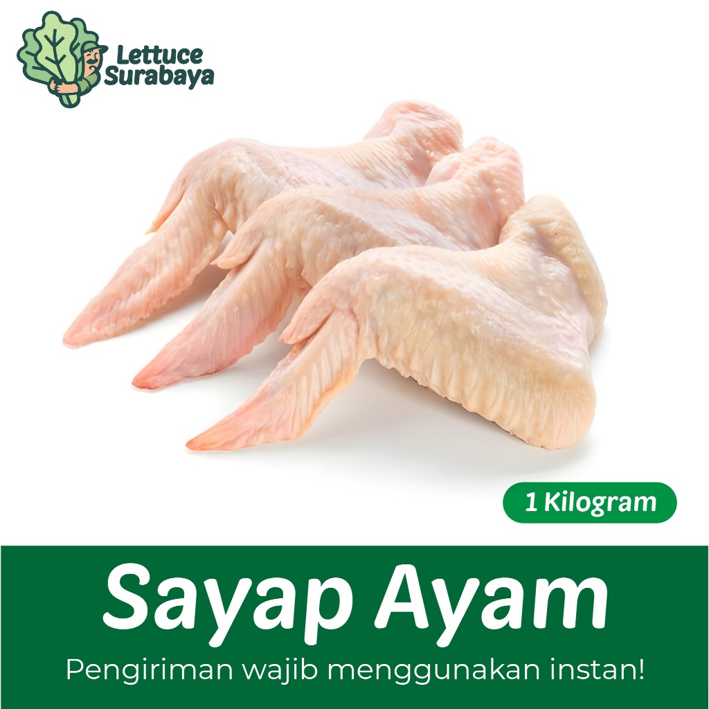 

Sayap Ayam Fresh 1 Kilogram