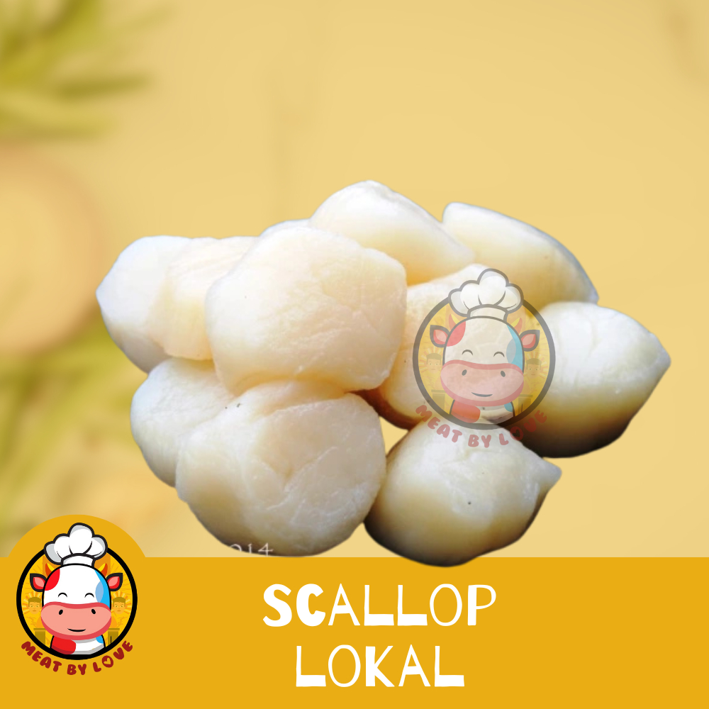 

Scallop Frozen Lokal 40-60Pcs