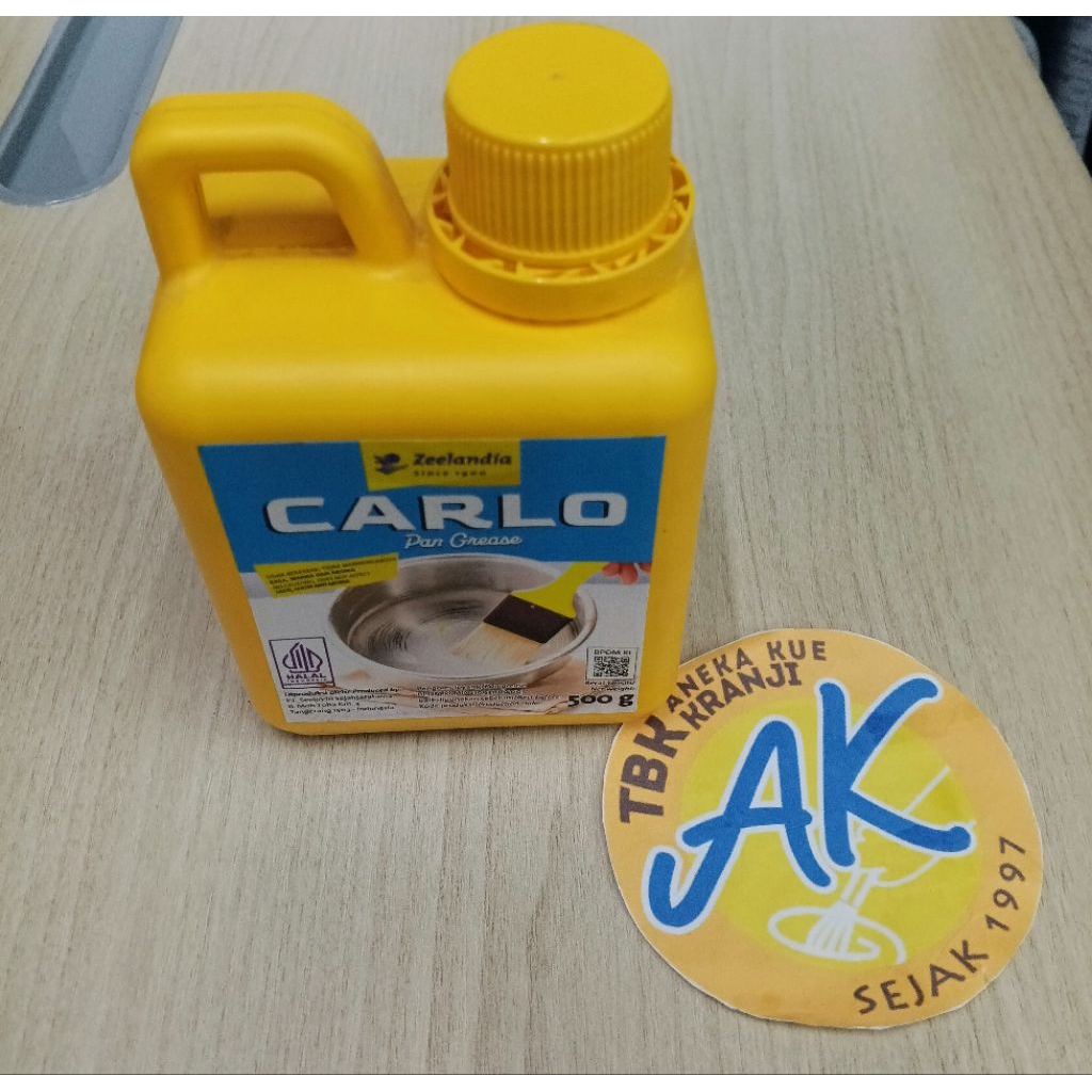 

Carlo Pengoles Loyang Kemasan 500gr carlo minyak oles