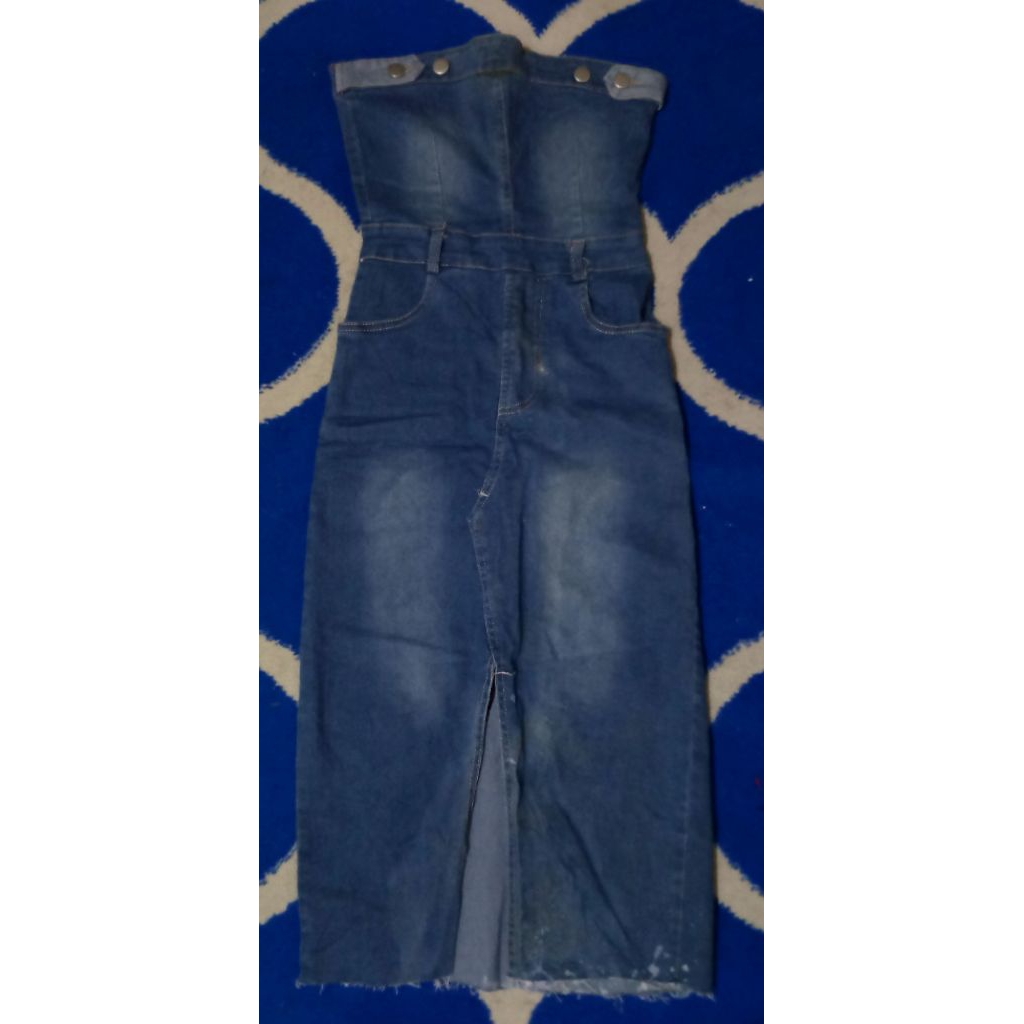Overall kemben slim anak remaja perempuan PL