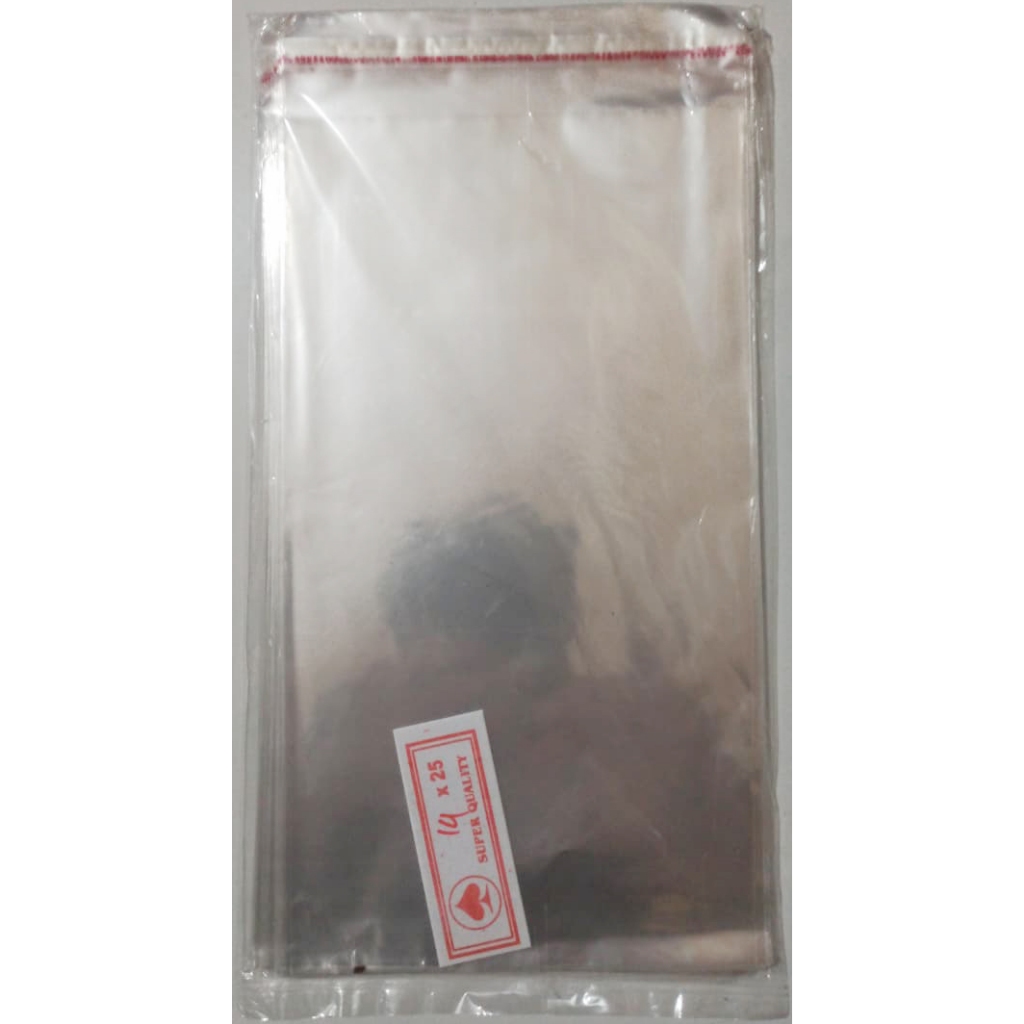 

PLASTIK OPP BENING ISI 100 pcs