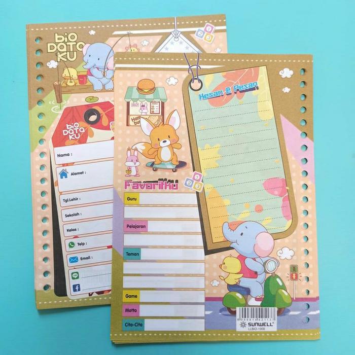 

JUAL LL A5 BIODATA SUNWELL BIO1904