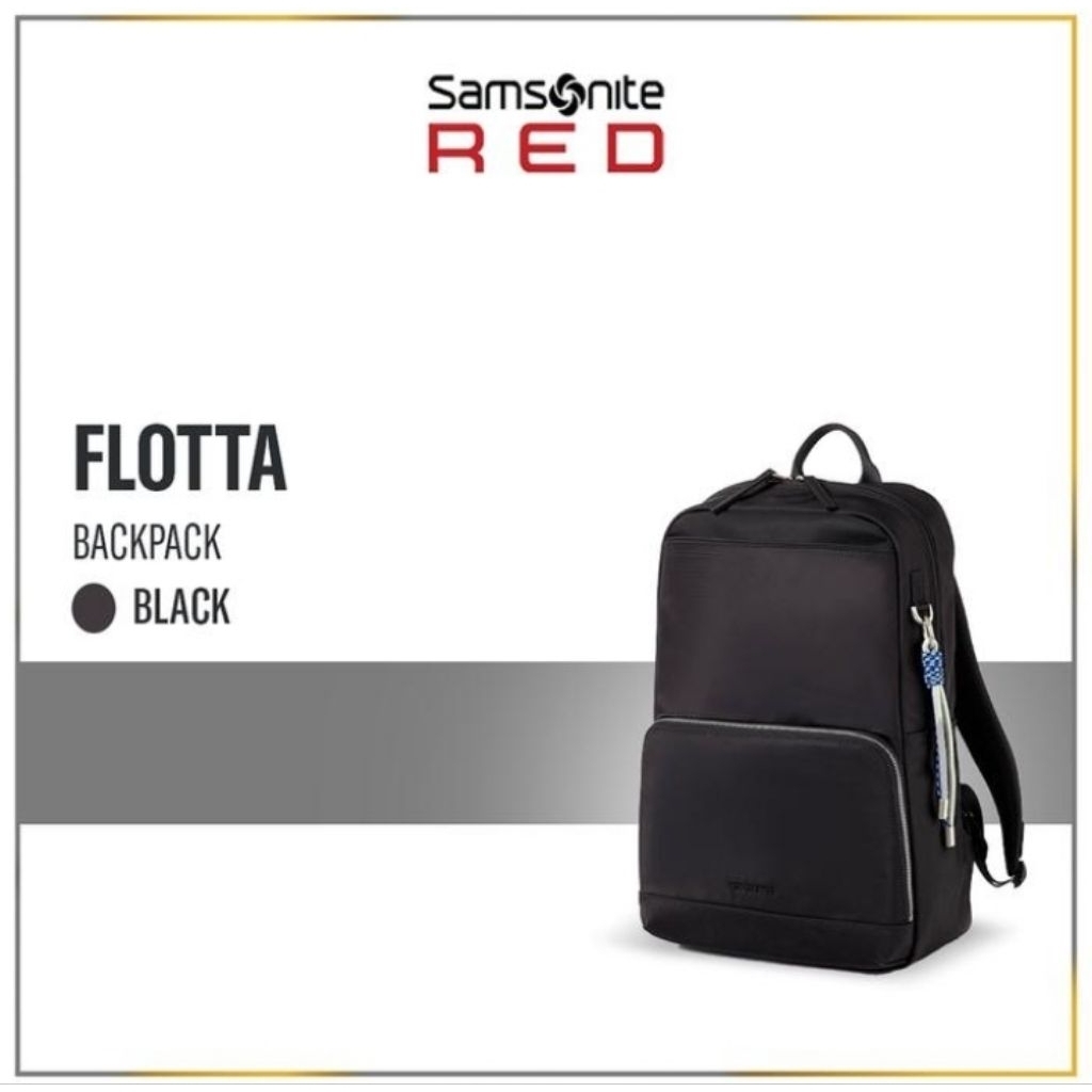 Samsonite Flotta Tas Backpack Laptop Black