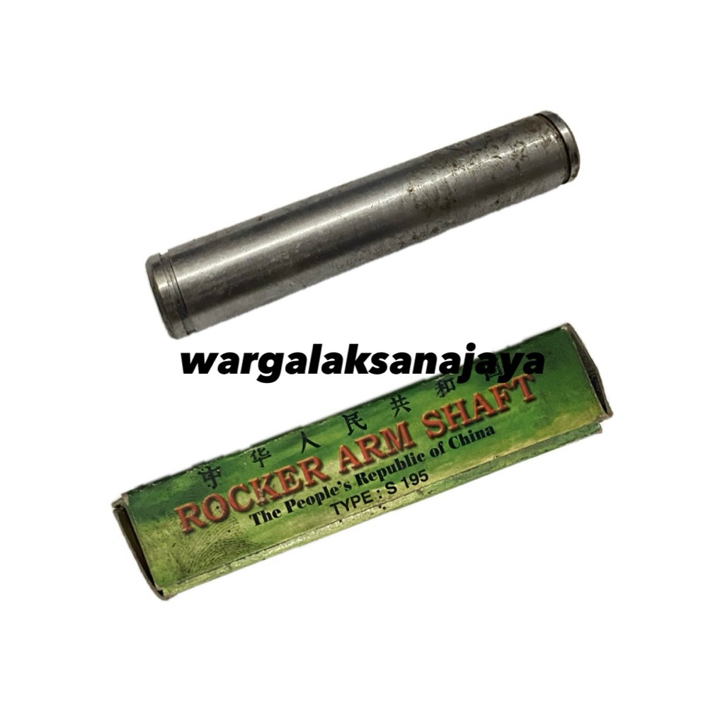 S195 S1100 S1110 S1115 Rocker Arm Shaft As Piano Platuk Klep Mesin Dongfeng 13PK 16PK 22PK 24PK [Die